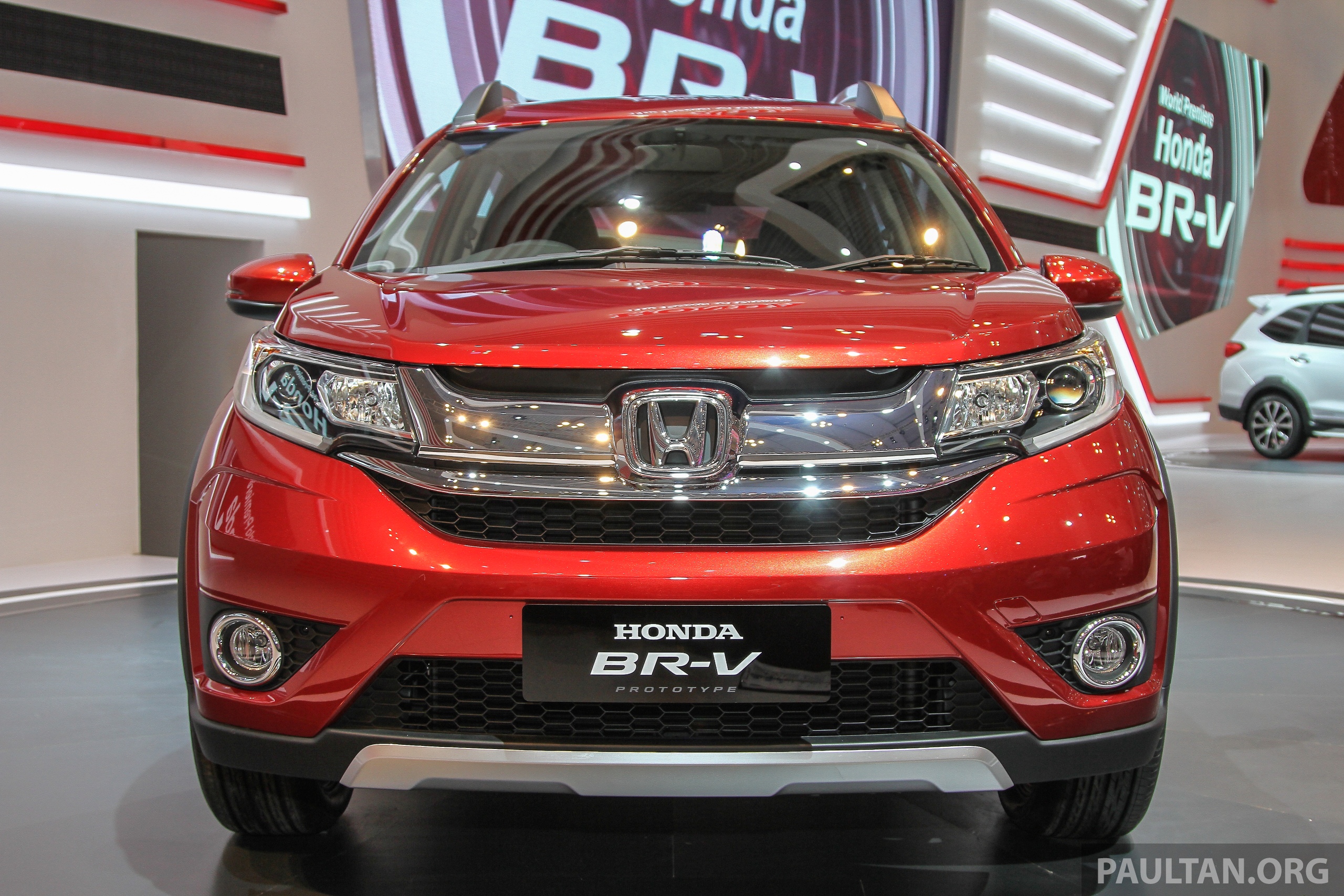 ด้านหน้ารถ Honda BR-V